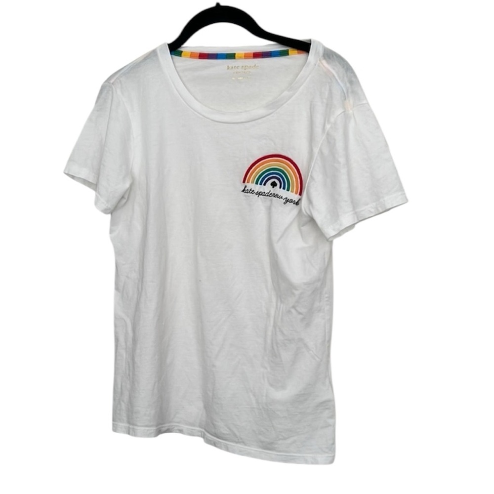 Kate spade rainbow tee